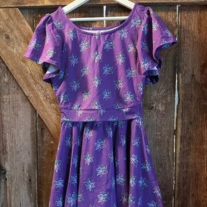 NWT Super Cute Dresses by Ringger XXS Violet Vale Peplum Top Nursing Maternity